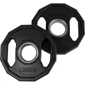 Tunturi Rubber 1.25kg Vektløftingsskive 2 Enheter