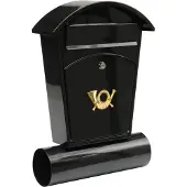 VOREL LETTERBOX 480x280x80mm SORT