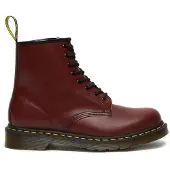Dr. Martens unisex. 11822600 1460 smooth burgundy leather boots (43), Flat, Laces, Casual, Maroon