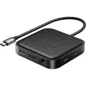 Hyper USB4-dokk for to skjermer / USB4-dokk / dockingstasjon for to skjermer