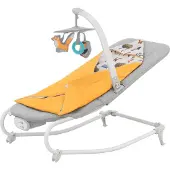 Kinderkraft gultukas FELIO 2, forest Geltonas, KBFELI20YEL0000