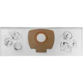 Makita - Filterpose - for støvsuger (en pakke 5) - for P/N: VC2000L, VC2012L, VC2012L/2, VC2512L, VC3011L