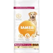 IAMS 10 + 2 kg gratis! 12 kg - Advanced Nutrition Senior Large Dog 7+ med kylling