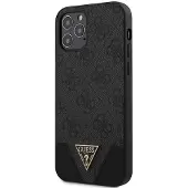 GUESS Pu 4g Triangle Iphone 12/12 Pro 6.1 Telefondeksel