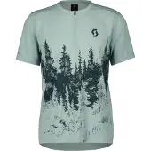 SCOTT Trail Flow Zip Kortskjortet Enduro-sykkeltrøye