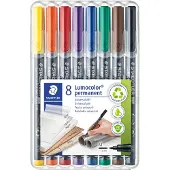 Staedtler Universal pen Lumocolor perm M 8pcs