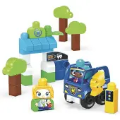 Mega Bloks Green Town Charge & Go" Bussbyggesett