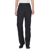 Vaude Bike Women's Drop Pants II, regnbukser, dame, svart