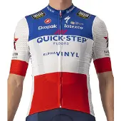 Castelli Quick-step Competizione Kort Ermet Trøye