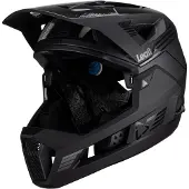 Leatt MTB Enduro 4.0 V23 sykkelhjelm med avtagbar hakerem, str. L, svart