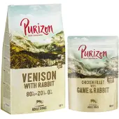 Purizon økonomipakke 2 x 12 kg - Classic: Vilt med kanin