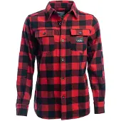 Arrak Outdoor Outdoor Flannel shirt W Red/black XS
