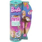 Barbie Dukke - Cutie Avsløre - Jungle - Ape - - OneSize - Dukke