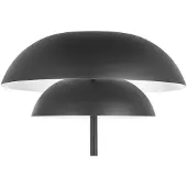LUCANDE gulvlampe Kellina, 151 cm, svart, metall, E27