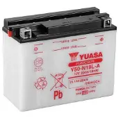 Yuasa Y50-n18l-a-dc Agm-batteri