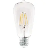 Eglo LED-lyspære ST64 7W/827 806 lumen clear E27
