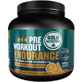 Gold Nutrition Utholdenhet Før Trening Appelsin 300gr