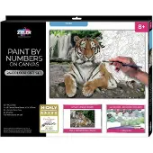 Zieler Paint By Numbers Tiger Malingsett