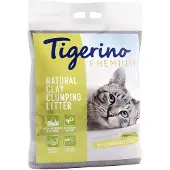 Tigerino Økonomipakke: Premium kattesand 2 x 12 kg - Sitrongressduft