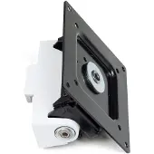 Ergotron HX - Mounting component (pivot mount) - for LCD display (powerful) - White - Screen size: up to 49 - Accessories for 'HX Desk Monitor Arm' and 'HX Wall Mount Monitor Arm'