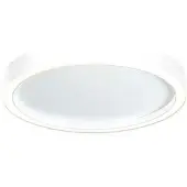 BOPP Aura LED-taklampe, Ø 30 cm, hvit/hvit