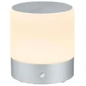 BANKAMP Button LED-bordlampe høyde 18,5cm alu