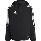 Adidas Cardigan m. Hette - TIRO23 L WB Y - Svart/Hvi - - 6 år (116) - Cardigan