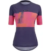 Santini Forza Indoor Collection Kortarmet T-skjorte