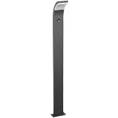 LUCANDE Timm LED-veilampe, sensor, 100 cm, antrasitt, IP54