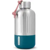 Black+blum ståltåflaske EXPLORER 650 ml, marineblå