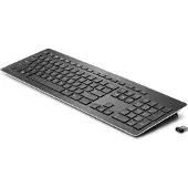HP Premium - Tastatur - kabellos - 2,4 GHz - Deutsch - Abgeglichenes anodisiertes Aluminium - für EliteBook 835 G9, 845 G8, 845 G9, 865 G9, EliteBook x360, Pro Mobile Thin Client mt440 G3 (Z9N41AA#AB