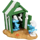 Diverse Smurfs Beach Cabin Figur