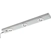 Eglo KOB LED under-cabinet lamp LED 3x2.3W brushed steel
