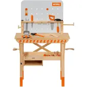 Stihl arbeidsbenk i tre for barn