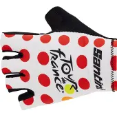 Santini Tour De France Official Gpm Leader Korte Hansker