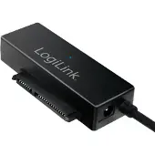 Logilink AU0050, Harddisk, SSD, Serial ATA II, Serial ATA III, 1.8,2.5,3.5, USB 3.2 Gen 1 (3.1 Gen 1) Type-A, Sort, 5 Gbit/s