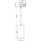 Deko-light LED-pendellampe Lucea, 3-trinns, 20 W, hvit