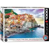 Eurographics Puslespill 1000 Manarola Cinque Terre Italy 6000-0786