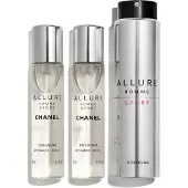 Chanel Allure Homme Sport EDC refill 20 ml + EDC refill 2 x 20 ml (herre)