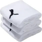 Puma Sneaker Socks Unisex (3-pack), Clothing, White, 35-38