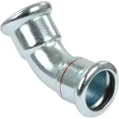 Vsh Fabrieken Xpr carbon elbow 45 deg. ff 22
