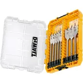 DeWalt DT70750-QZ 8-delt spadeborsett til treverk 12–32 mm i TSTAK-kasse