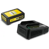 Kärcher - Batterilader + batteri - Li-Ion - 2.5 Ah - for TLO 18-32