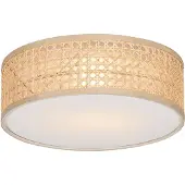 QAZQA Oriental taklampe i rotting 30 cm - Tromma