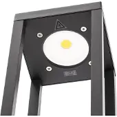 LUCANDE Carlota LED-veilampe, antrasitt, 65 cm, metall