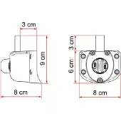 Fiamma Safe Door Guardian Ducato >2009 Toalettlokk