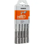 Bahco Sds+4c Armert Betongborsett 5 Enheter
