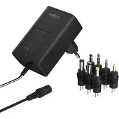 Ansmann APS 1000 - Strømforsyning - 12 watt - 1 A - svart - Europa