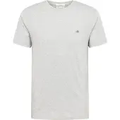 Gant for man. 2003185 T-shirt with grey shield (L), Casual, Cotton, Short sleeve