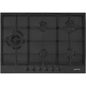 Smeg Px375lmb 75 Cm Gassglassplate 5 Brennere